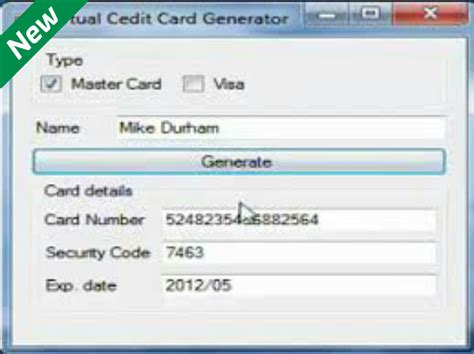 fake credit card bag|Ai Credit Card Generator: Generate valid and working credit cards .